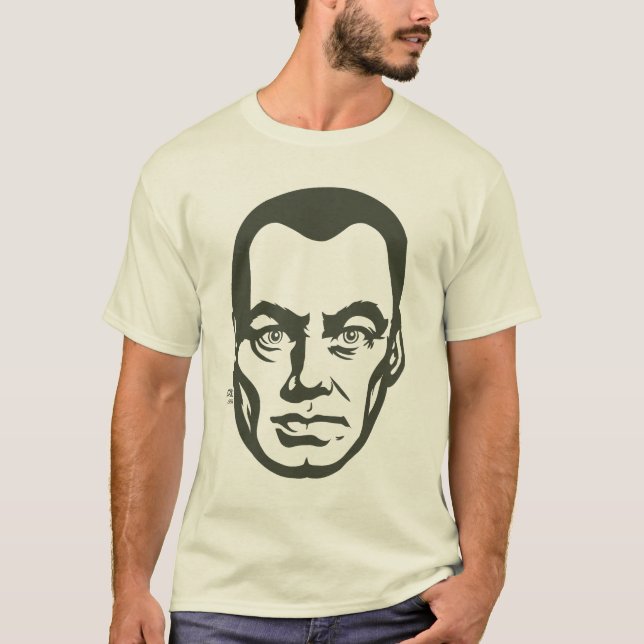 T-shirt do retrato do big brother (Frente)