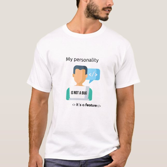 t-shirt do revelador (Frente)