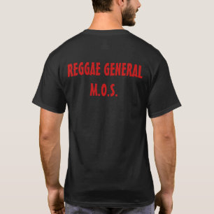 T-shirt do Riddim Raiz Rádio Homem da reggae do