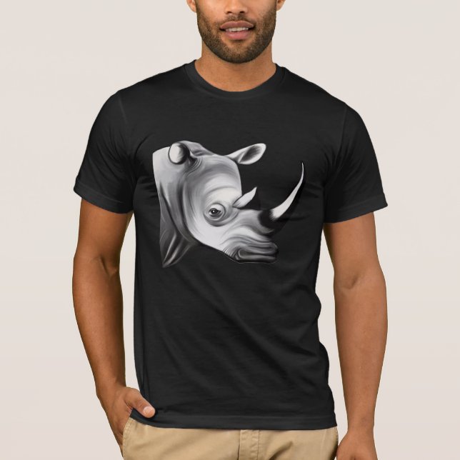 T-shirt do rinoceronte (Frente)