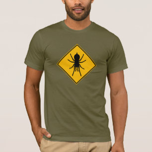 T-shirt do roadsign do Tarantula