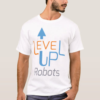 t-shirt do Robots Level Up