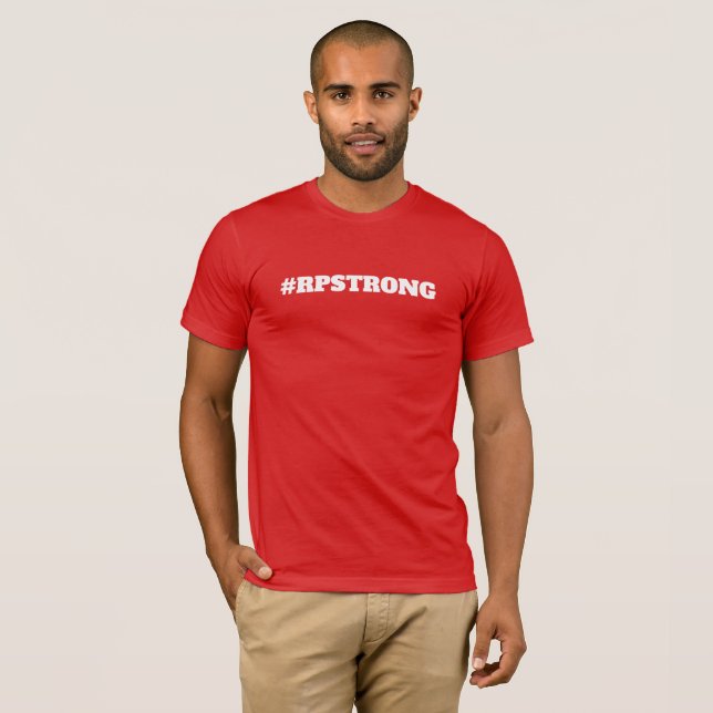 T-shirt do #RPSTRONG (Frente Completa)