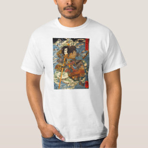 T-shirt do samurai de Kuniyoshi