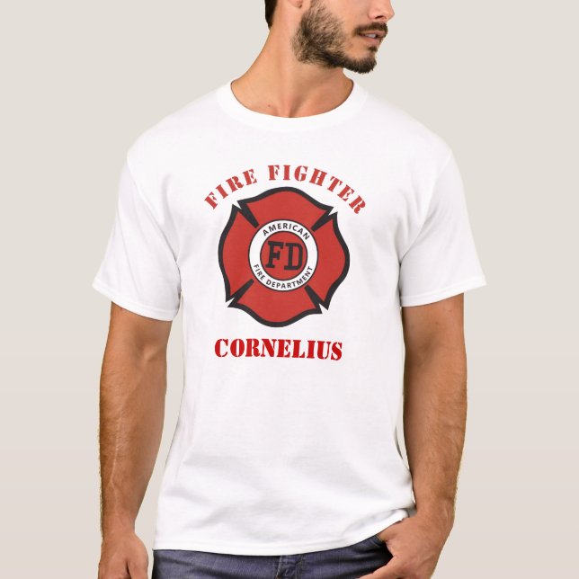 T-shirt do sapador-bombeiro (Frente)