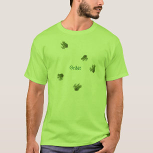 T-shirt do sapo para os homens - sapos verdes na