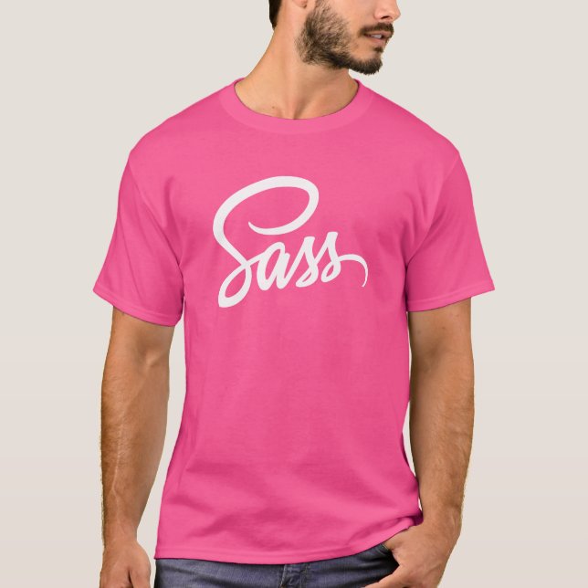 T-shirt do SASS (rosa) (Frente)