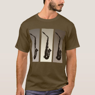 T-shirt do saxofone
