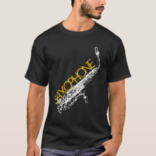 T-shirt do saxofone