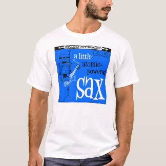 T-shirt do SAXOFONE ATÔMICO" do lago autumn "