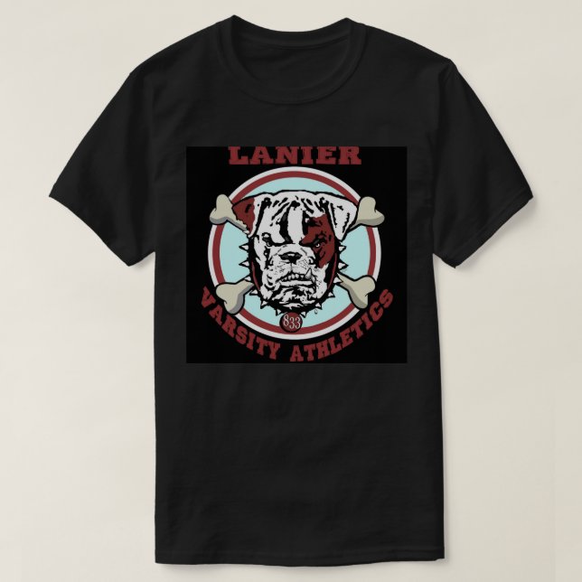T-shirt do segundo grau de Lanier (Frente do Design)
