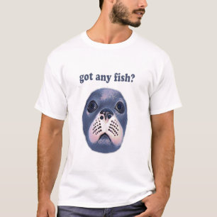 t-shirt do selo de bebê