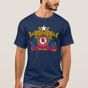 T-shirt do selo de Myanmar