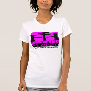 T-shirt do selo do rosa da malhação do acelerado