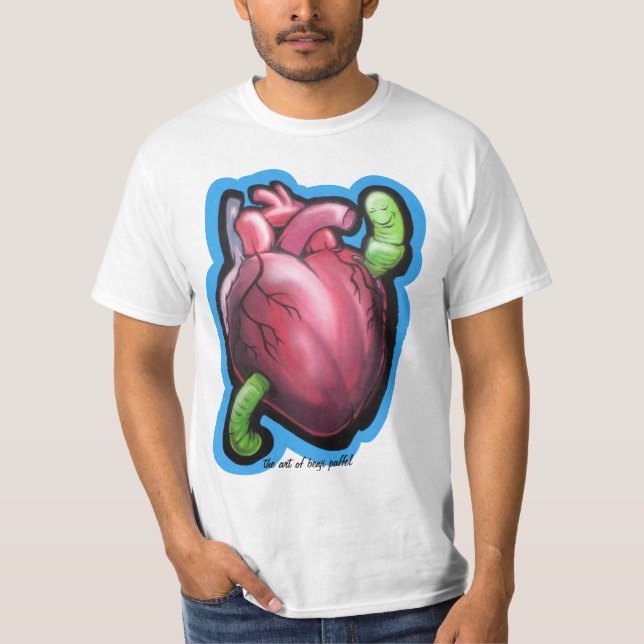 T-shirt do sem-fim do coração (Frente)