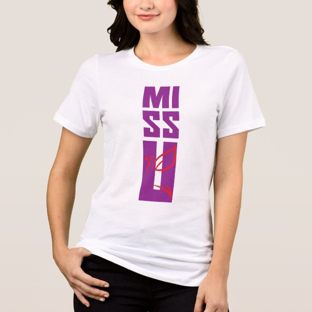 T-shirt do Sentiment ''Miss You' (Frente)