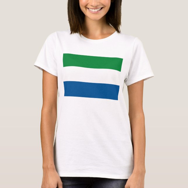T-shirt do Sierra Leone (Frente)