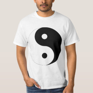 T-shirt do símbolo de Ying Yang