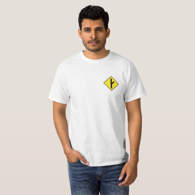 T-shirt do sinal de MGTOW por maneconomy.com (Frente Completa)