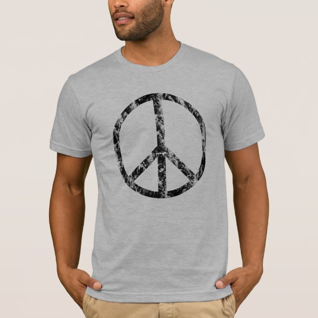 T-shirt do sinal de paz (Frente)