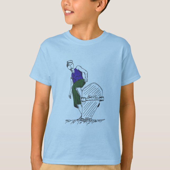 T-Shirt do skate (Frente)