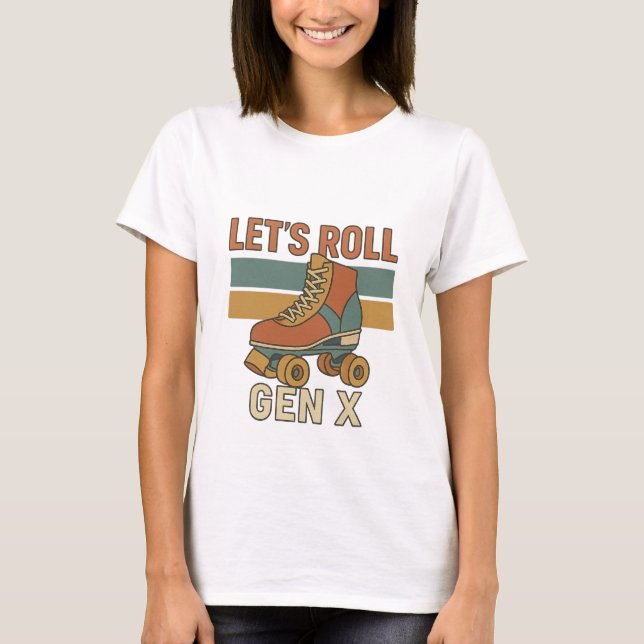 T-shirt do Skate Roll Gen X (Frente)
