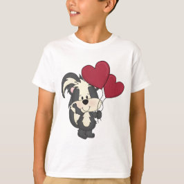 t-shirt do Skunk do dia de os namorados