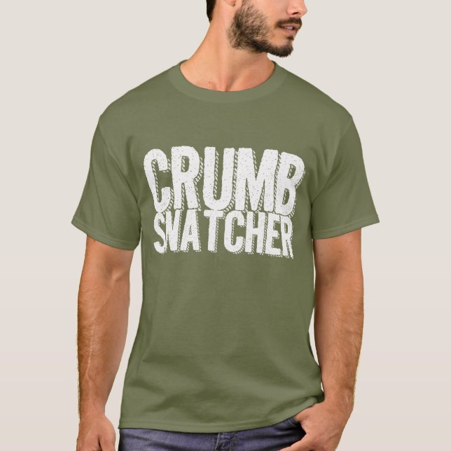T-shirt do Snatcher da migalha (Frente)