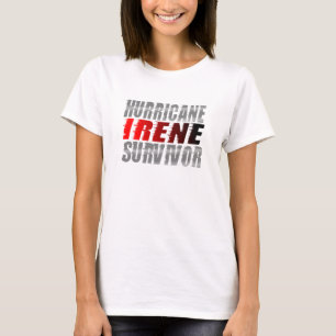 T-shirt do sobrevivente de Irene do furacão