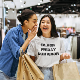 T-Shirt do Sobrevivente de Sexta-Feira Negra