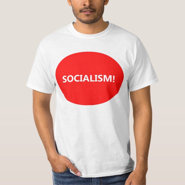 T-shirt do socialismo (Frente)