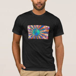 T-shirt do sol do Hippie