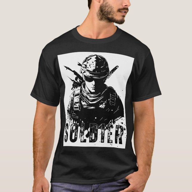 t-shirt do soldado (Frente)