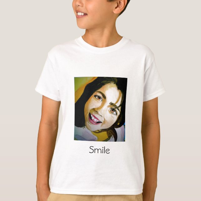 T-shirt do sorriso (Frente)
