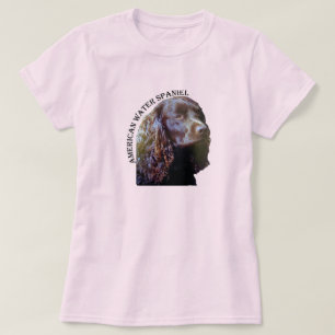T-shirt do Spaniel de água americana