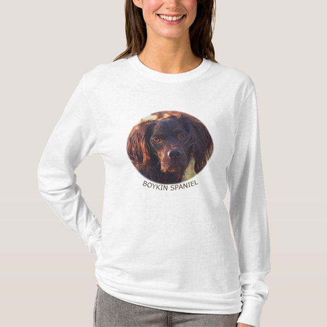 T-shirt do Spaniel de Boykin (Frente)