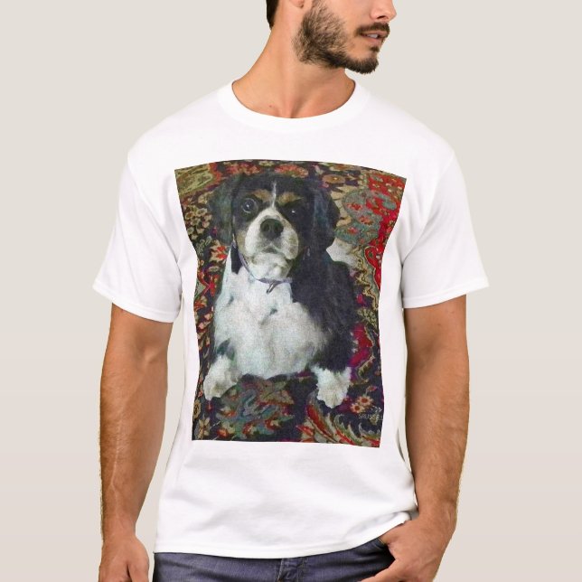 T-SHIRT DO SPANIEL DE REI CHARLES (Frente)