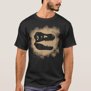 T-shirt do Splatter da poeira da silhueta do