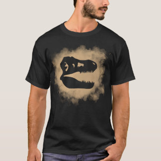 T-shirt do Splatter da poeira da silhueta do