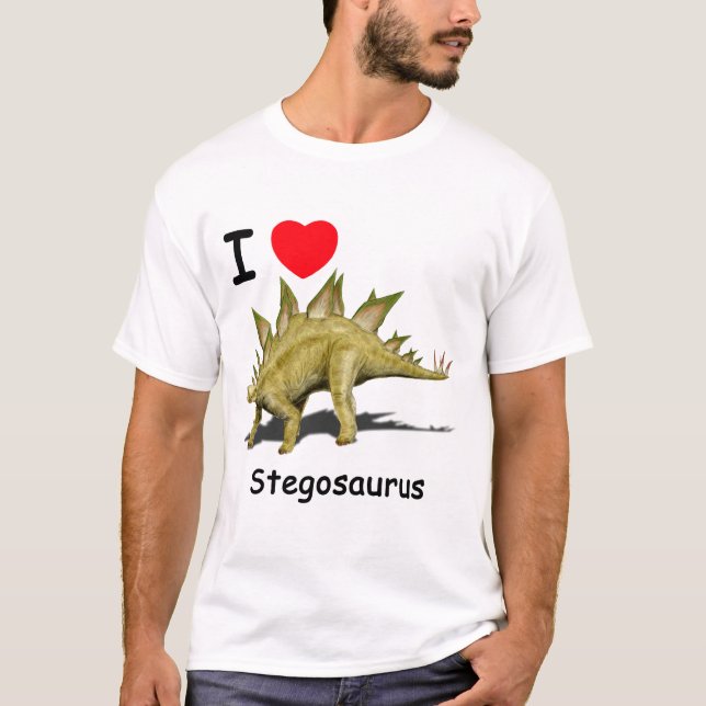 T-shirt do Stegosaurus (Frente)