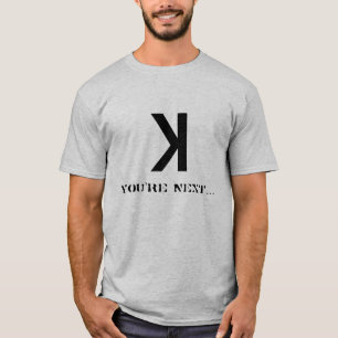 T-shirt Do strikeout Tshirt para fora