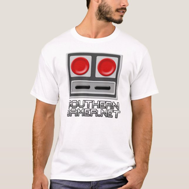 T-shirt do sul do Gamer (Frente)