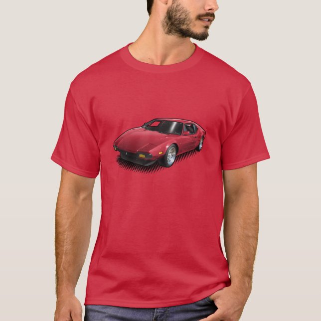 t-shirt do supercarro de Pantera da (Frente)