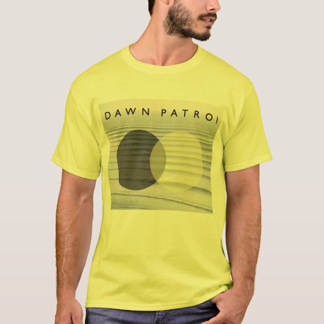 T-shirt do Surfer: A patrulha Dawn (Frente)