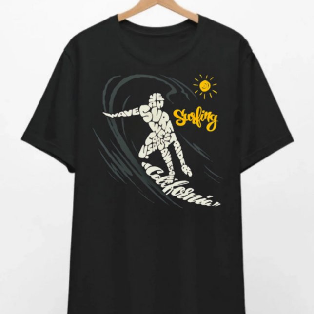 T-shirt do Surfing (Criador carregado)