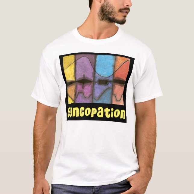 T-shirt do Syncopation por Mandee (Frente)