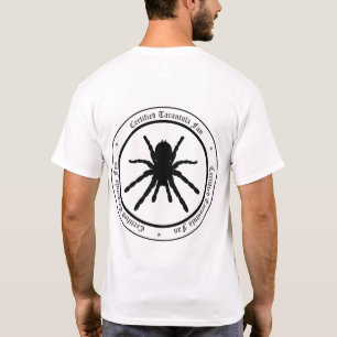 T-shirt Do "t-shirt do fã Tarantula" (logotipo traseiro)