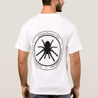 T-shirt Do "t-shirt do fã Tarantula" (logotipo traseiro)