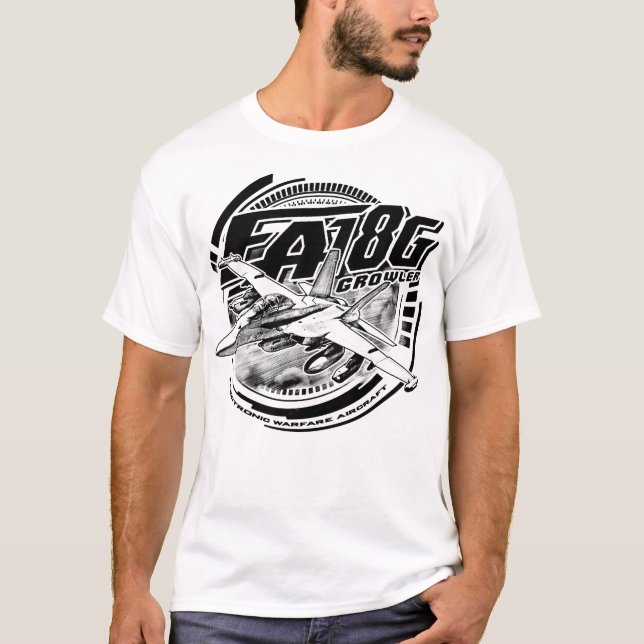 T-shirt do t-shirt do rosnador de EA-18G (Frente)