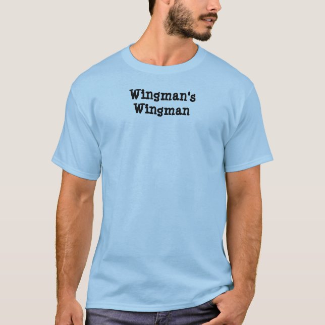 T-shirt Do "t-shirt do Wingman Wingman" (Frente)